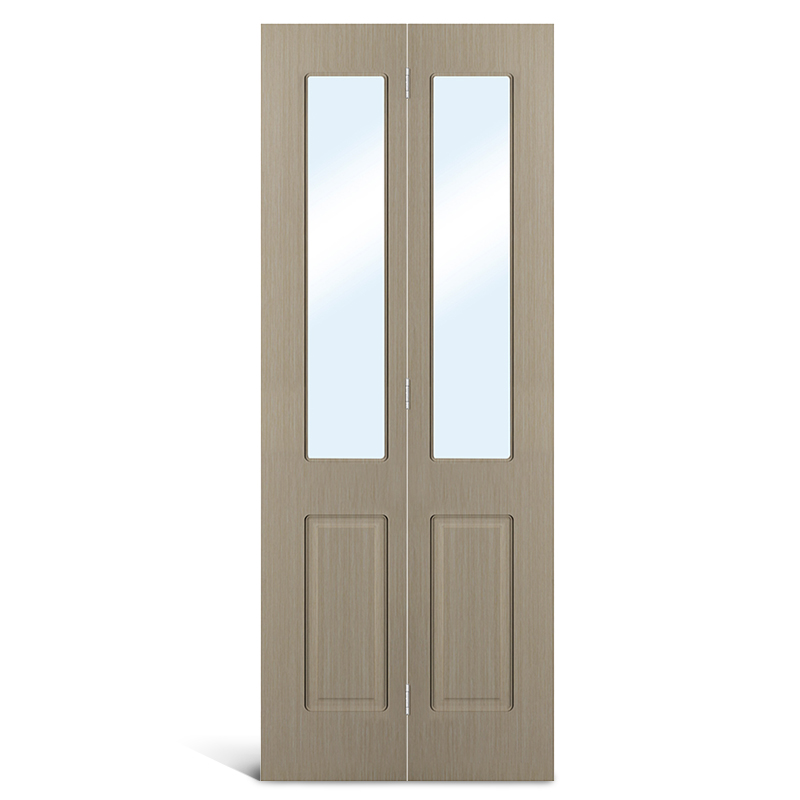 4 แผงประตูกระจก PVC Bifold ทรงสี่เหลี่ยม