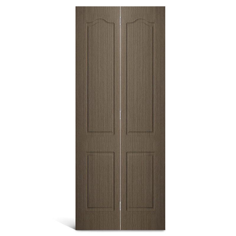 ประตู PVC Bifold แบบโค้ง 4 แผง