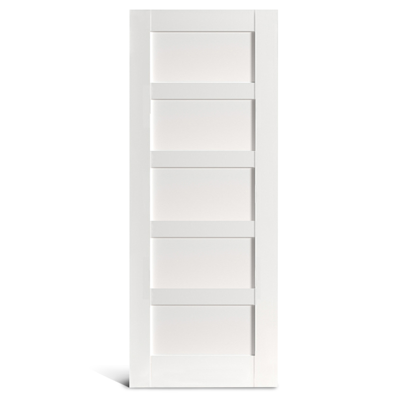 ประตูเชคเกอร์ PVC แบบแบน 5 ชิ้น