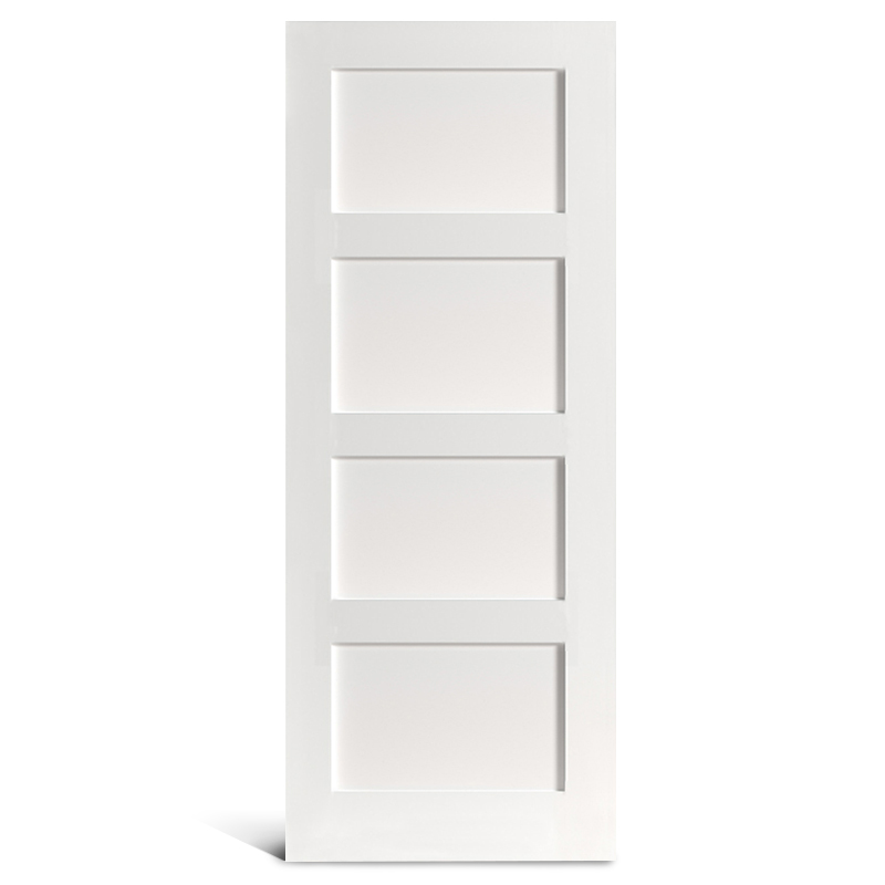 บานประตู Shaker แบบแบน 4 บาน