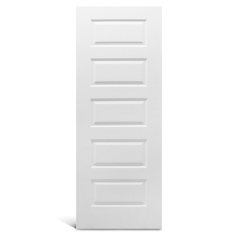 5 แผง ลงสีพื้นเรียบ บานประตูแม่พิมพ์