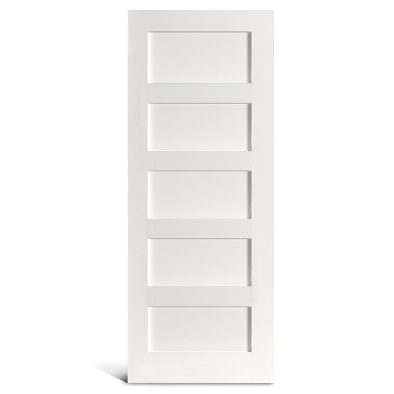 บานประตู Shaker แบบแบน 5 บาน