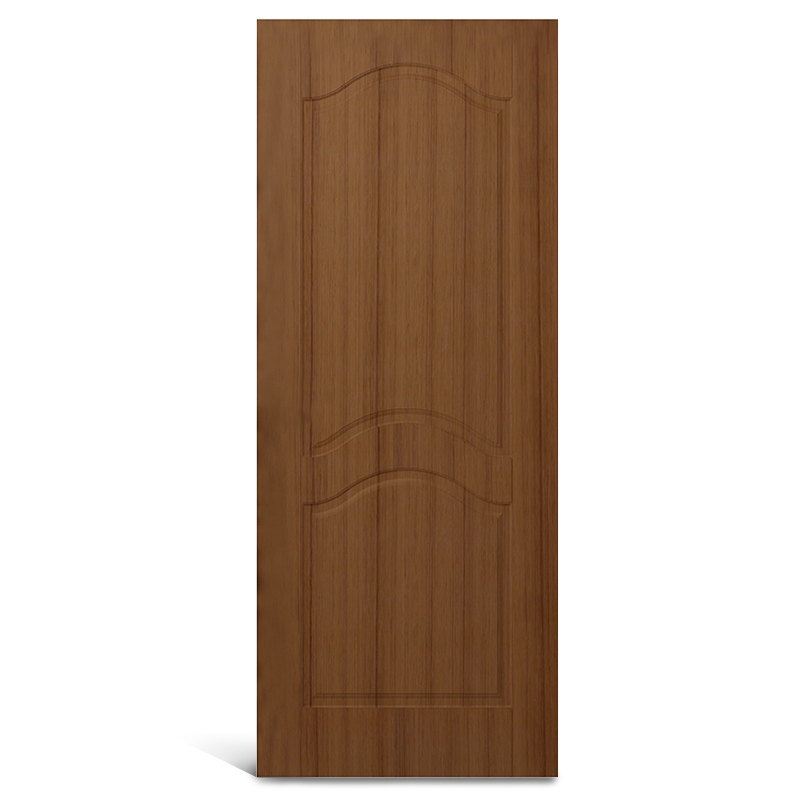 บานตู้ไม้สัก พีวีซี โค้ง2แผง