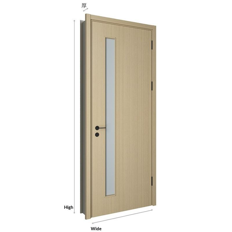 ประตู MDF ไม้ PVC Oupai ใบรับรอง CE Saso GOST-R