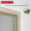 ประตู MDF ไม้ PVC Oupai ใบรับรอง CE Saso GOST-R