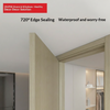 ประตู MDF ไม้ PVC Oupai ใบรับรอง CE Saso GOST-R