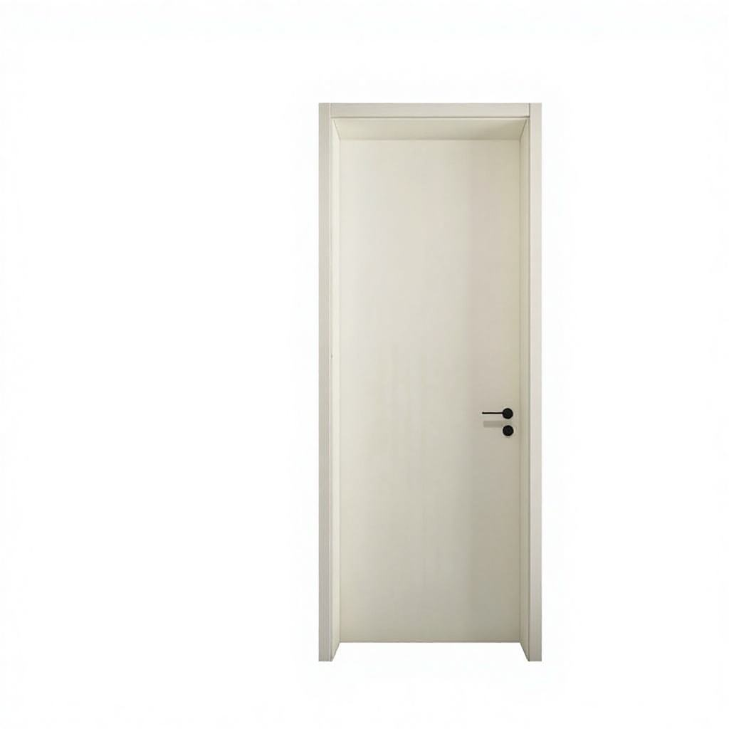 ประตู MDF ไม้ PVC Oupai ใบรับรอง CE Saso GOST-R